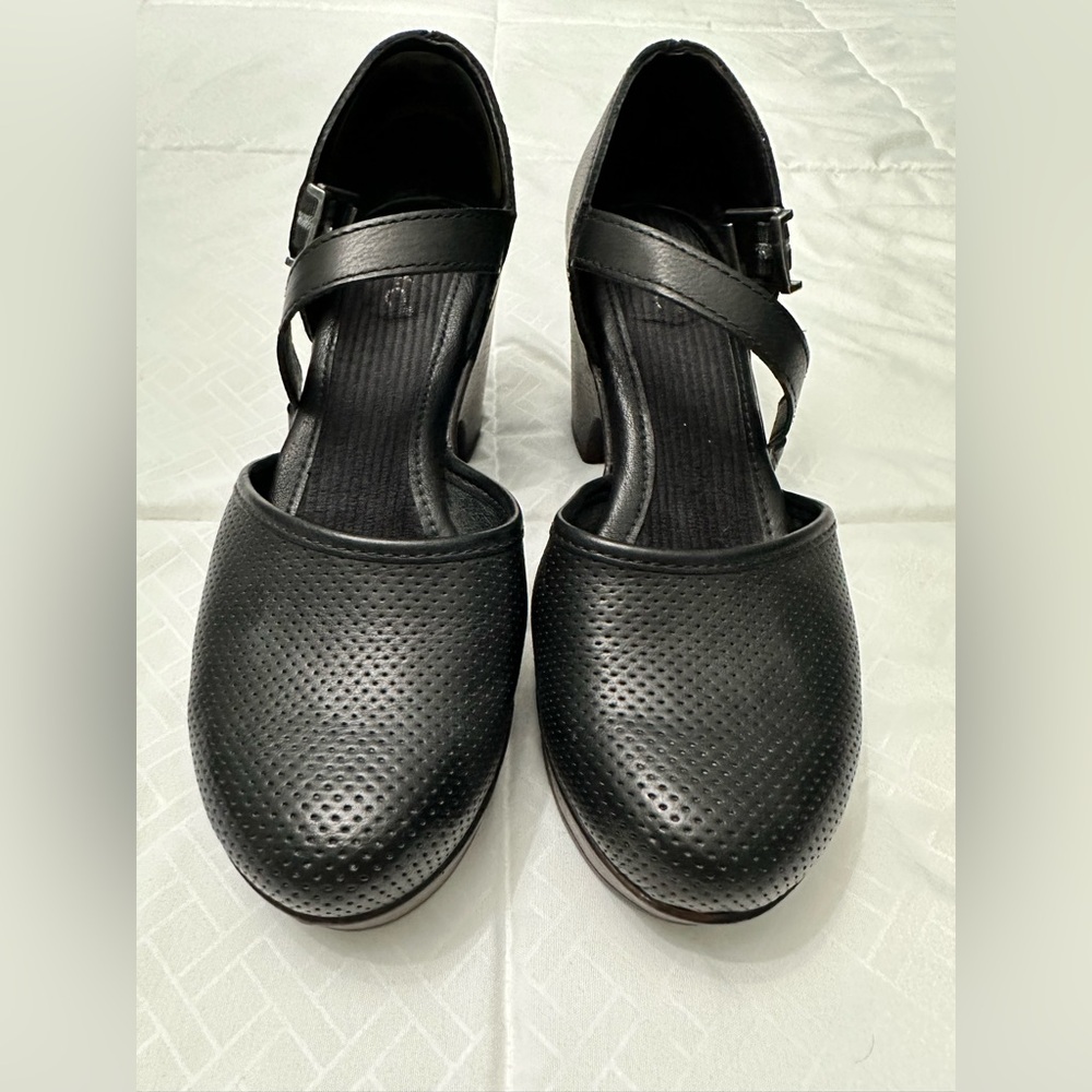 BOC Black Perforated Heels